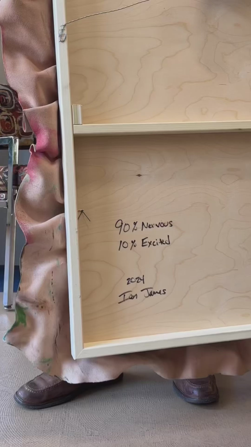 90% Nervous 10% Excited